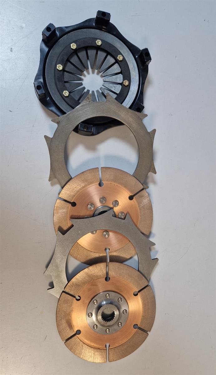 Tilton 2-Scheiben Rennkupplung 1x23 2-Scheiben Sintermetall bis 762Nm