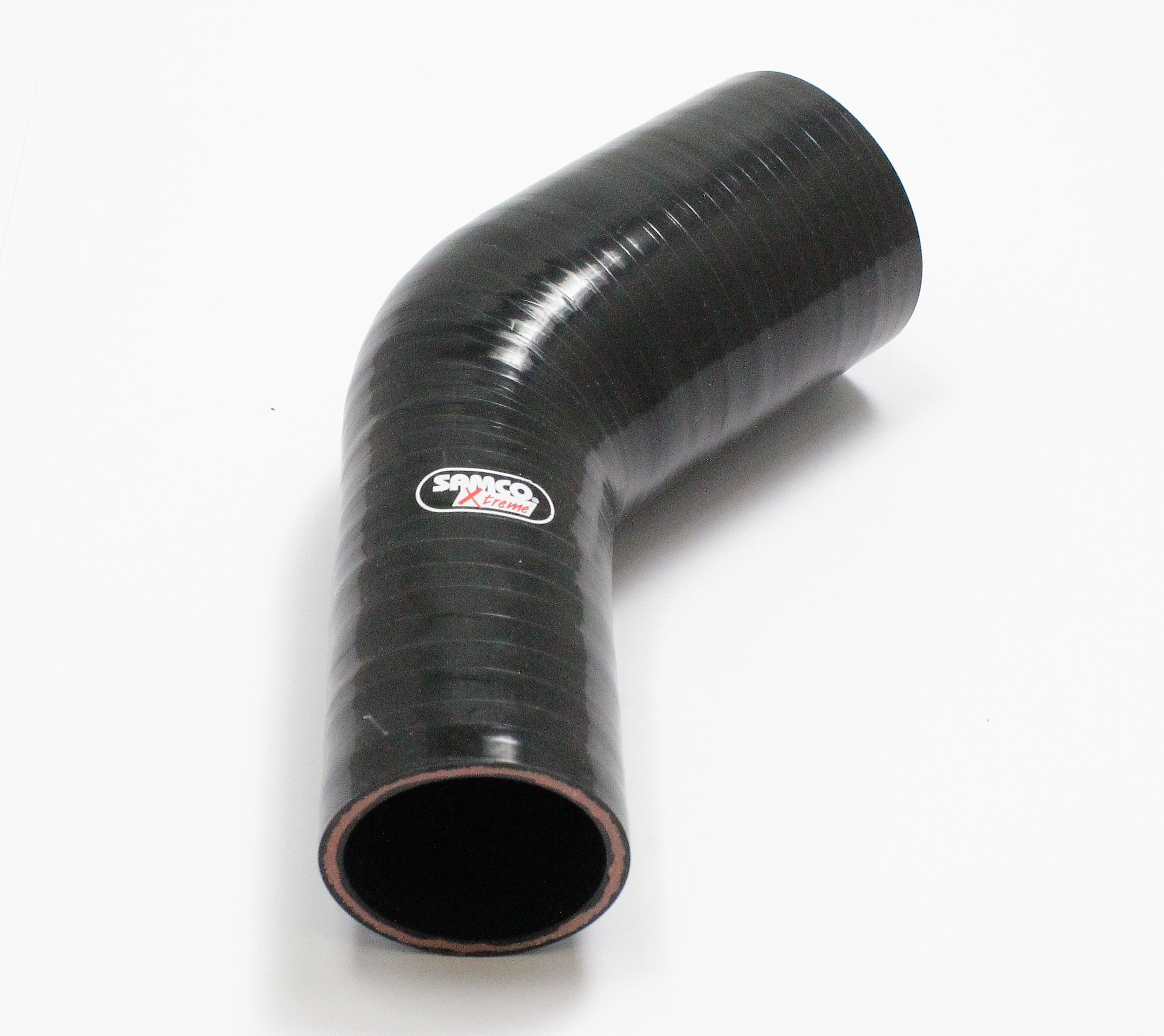 Samco Xtreme Reduzierstück 45° 51-38mm   schwarz