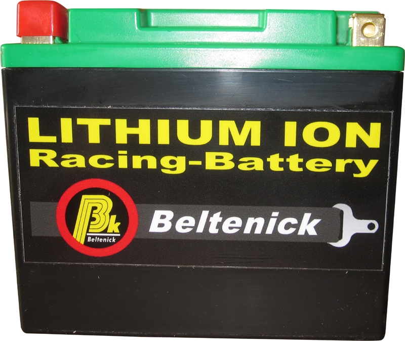 Beltenick Rennbatterie 12V 3,8AH - 220CCA LiFePo4 Lithium Ionen 1,1 kg   DMSB zertifiziert