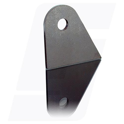 Schweisslasche Nr.9  70x65x4 (12mm Loch)  - Domex700