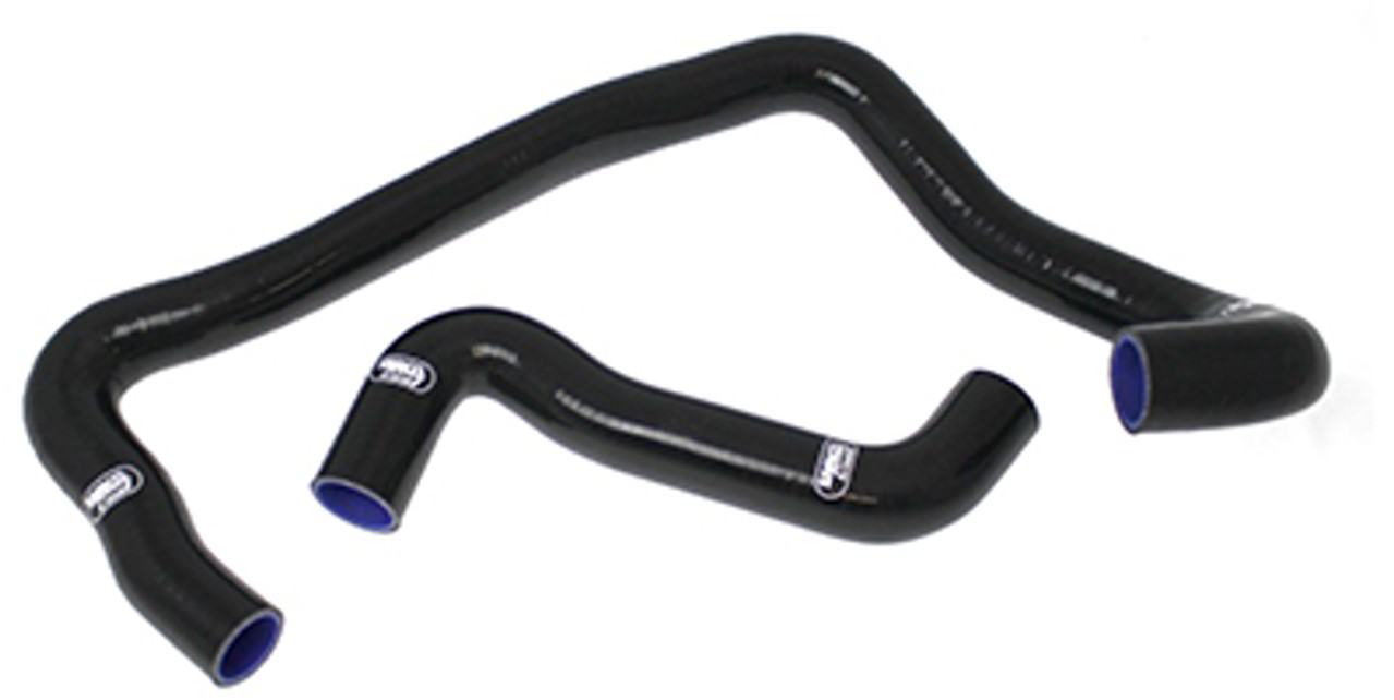 Samco Peugeot 106 Rallye LHD/106 GTi 1600 16v MK4 RHD -   2-teiliges Kühlwasser-Schlauchkit schwarz