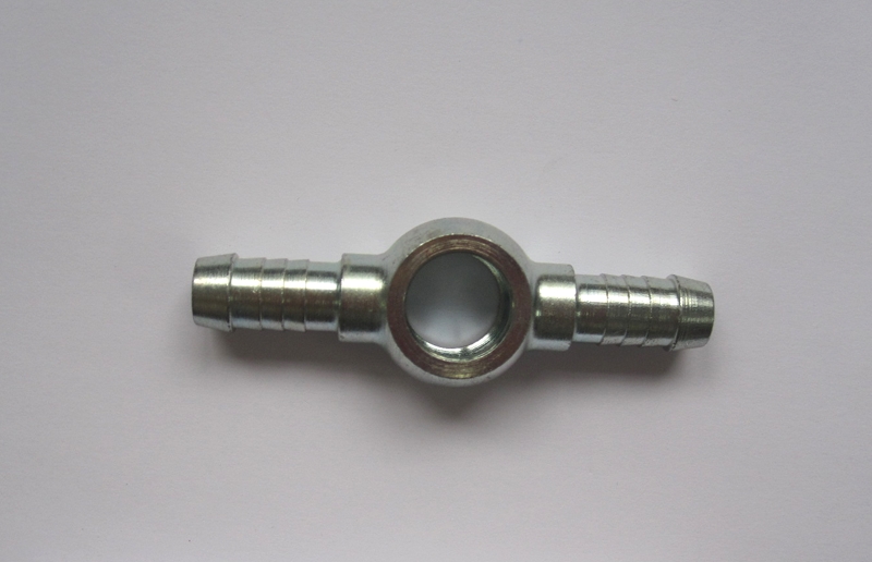 Stahl-Doppelringstück 10mm Schlauch  Bohrung 14mm Durchmesser