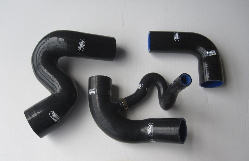 Samco Schlauchkit Audi A4 1800 Turbo US AEB   4-teiliges Ladeluftsystem schwarz