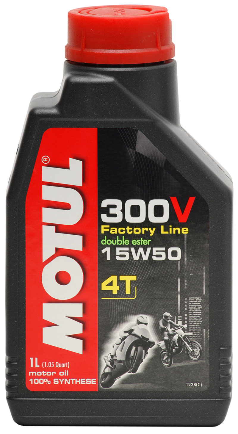 Motorenöl Motul 300V Factoryline  15W50 Vollsynsthetisch (Literdose)