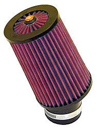 K&N Universalluftfilter, 62mm Flansch  Konische Rundform, 114x102 152lg