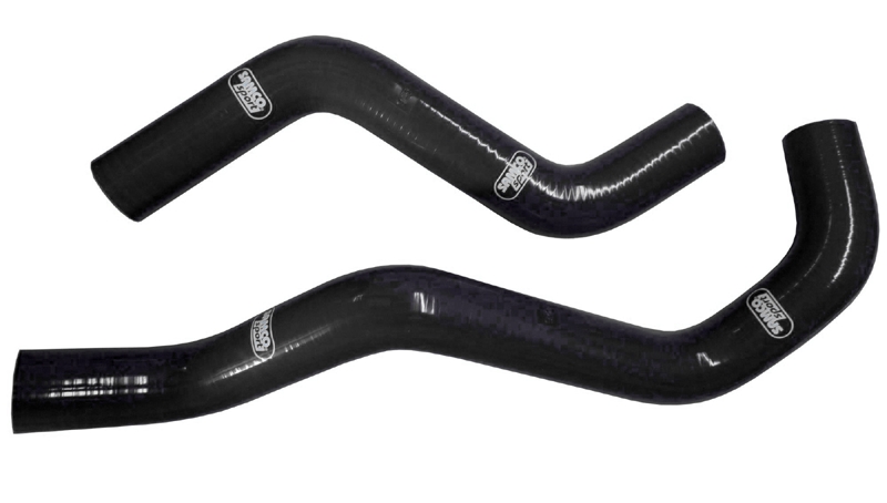 Samco Lexus IS200 Toyota Altezza SXE 10 3SG R/HD   2-teiliges Kühlwasser-Schlauchkit schwarz