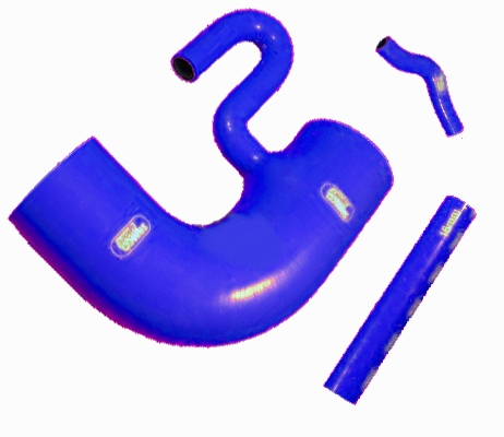 Samco Citroen Saxo VTS 1.6 16V Peugeot 106 GTi   3-teiliges Ansaugschlauchkit blau