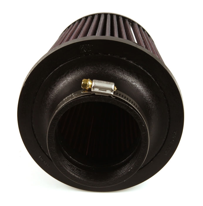 K&N Universalluftfilter, 76mm Flansch  Konische Rundform, 127x121 152lg