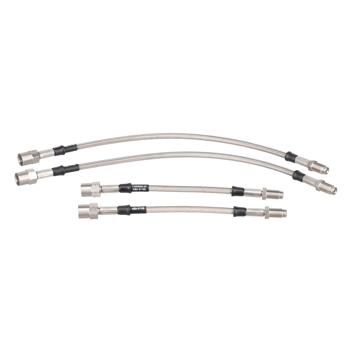 Goodridge Bremsschlauchsatz VW Golf II GTI  4-teilig mit ABE