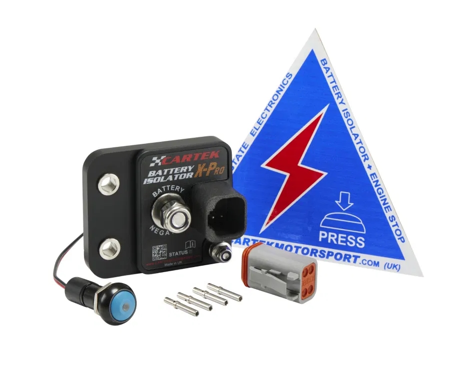 Cartek BATTERY ISOLATOR X-Pro (Schalteinheit inc. internem Schalter + Stecker)   - elektronischer Batterieschalter - ohne externem Schalter