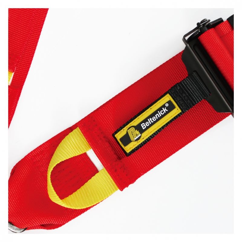 Beltenick FIA 76/50mm HANS Gurt Neon / Fluo  FIA 8853-2016