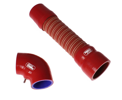 Samco Audi Quattro UR Turbo 10v 2.2Ltr 5cyl   2-teiliges Ansaugschlauchkit rot
