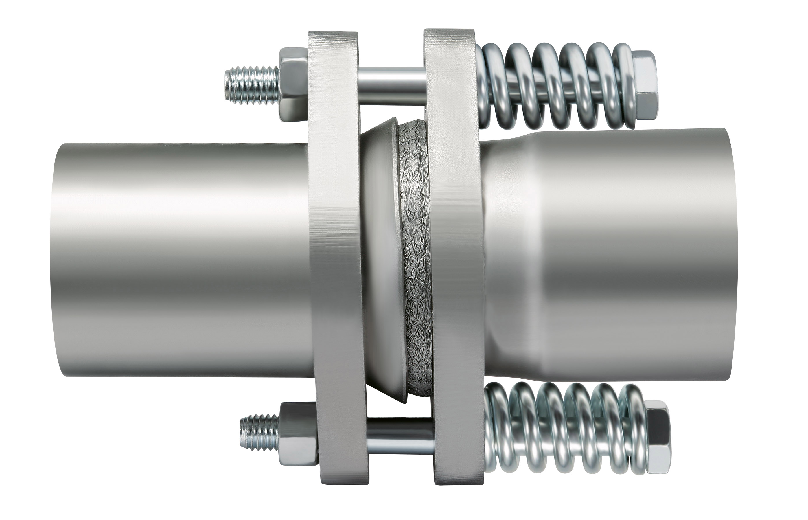 Powersprint Edelstahl Kompensator  Ø45mm 170mm Länge 1,5mm Wandstärke