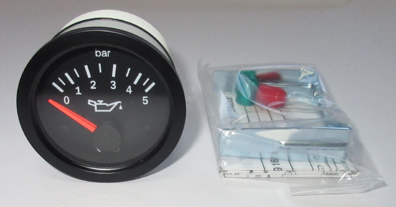 VDO Öldruckanzeige elektr. 0-5 bar   Baureihe Cockpit Vision