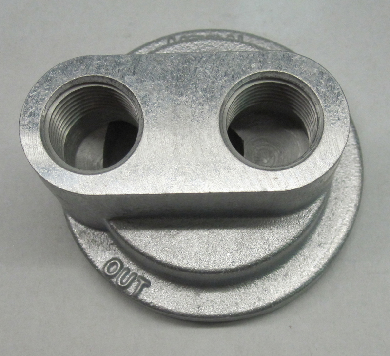 Mocal Ölfilterdeckel 13/16 UNF  Anschluss 1/2 Zoll BSP Innengewinde