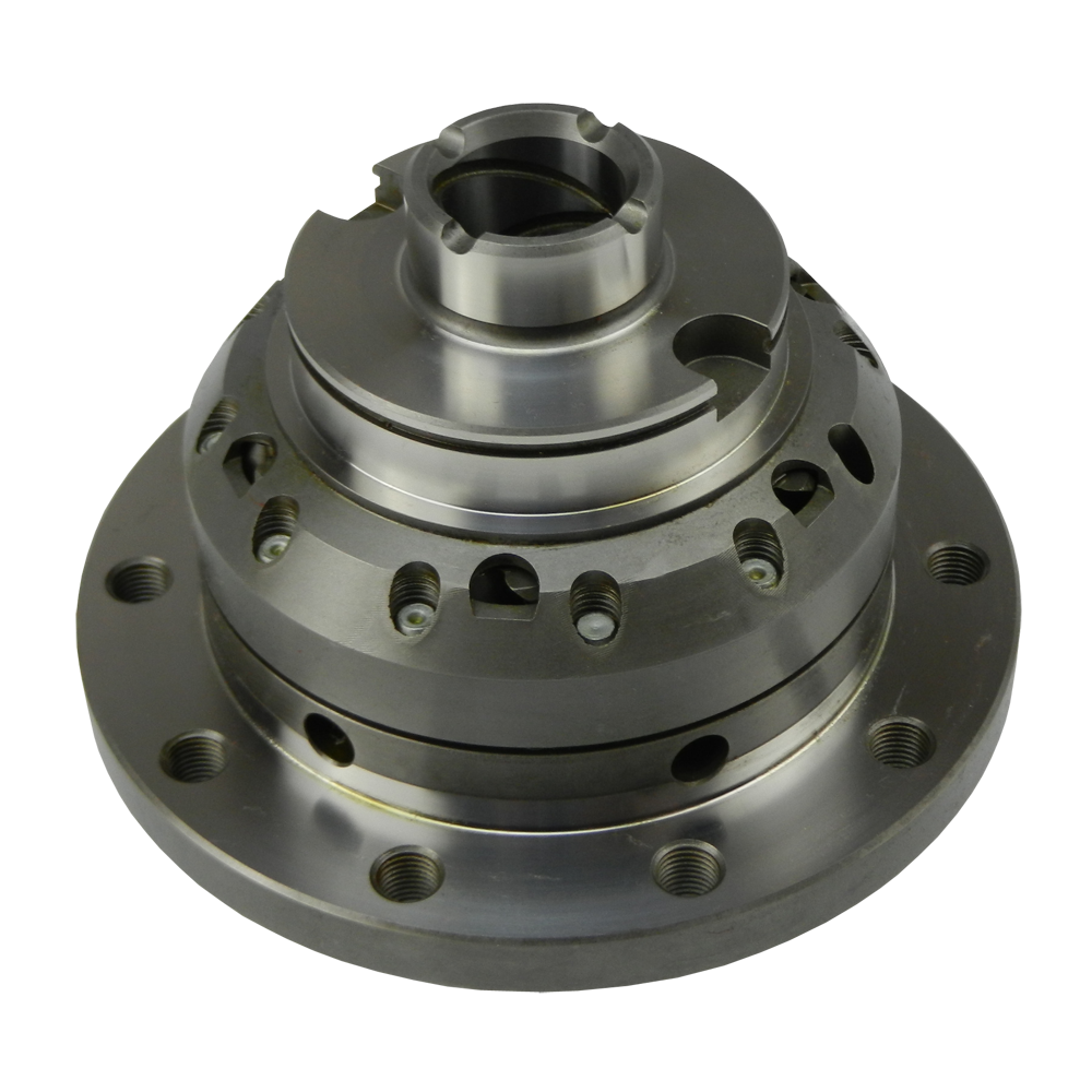 mechanisches Bauteil, Nabe, bearbeitetes Metall, Stahl, runder Flansch