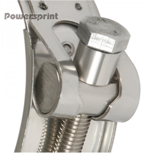 Powersprint Edelstahl Spezial-Bandschelle  36mm-39mm Ø