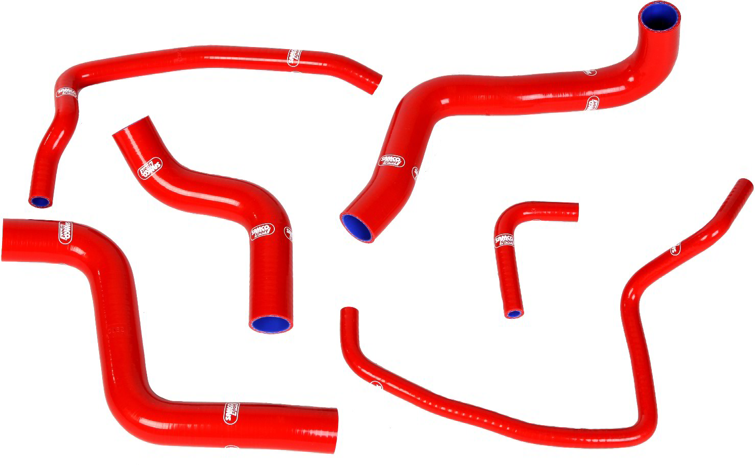 Samco Mazda RX8 R/H Drive 2008-   6-teiliges Kühlwasser-Schlauchkit blau