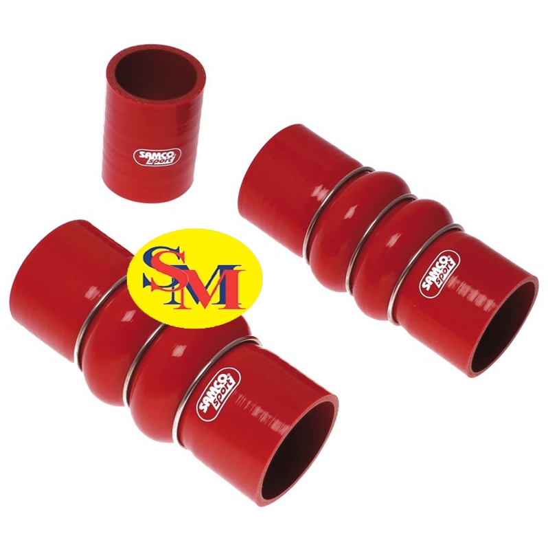 Samco Dodge Nitro CRD 2,8L 2007-   3-teiliges Ladeluftsystem rot
