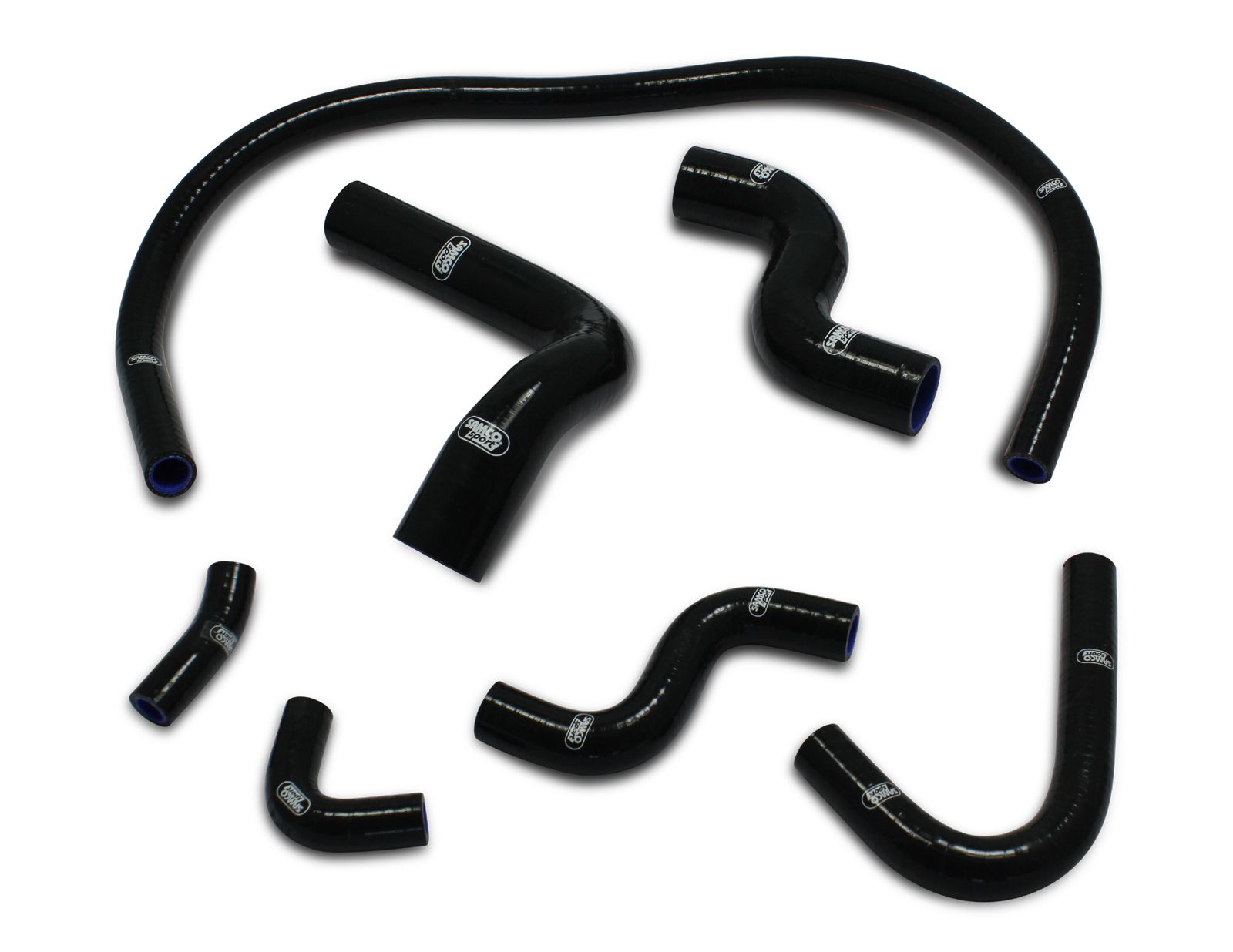 Samco Toyota Celica 2.0Ltr GT DOHC RA28 18RG 75-78   7-teiliges Kühlwasser-Schlauchkit blau