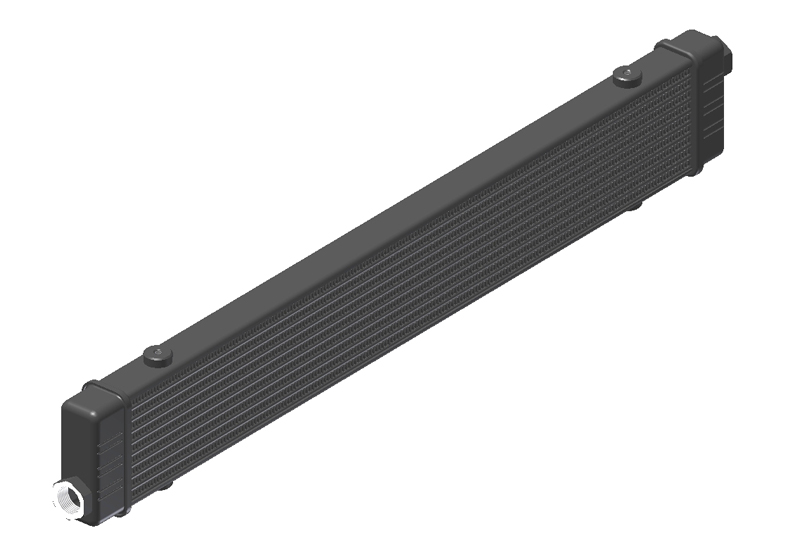 Ölkühler Setrab Proline SLM 53-10750-01 Netzbreite 592mm, 10-Reihen