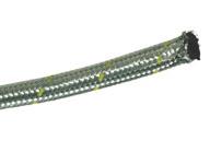 Benzinschlauch, Kraftstoffschlauch ID 6mm / 5,5mm Ummantelung Stahl verzinkt