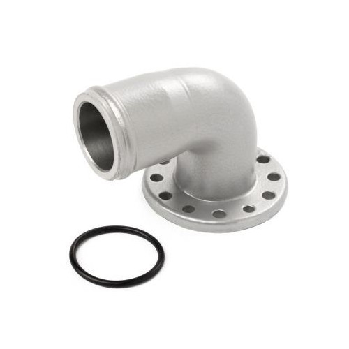 Anschluss 90° für Elektrische WP Aluminium 35mm  für EWP 80 + 130 +140 Davies Craig