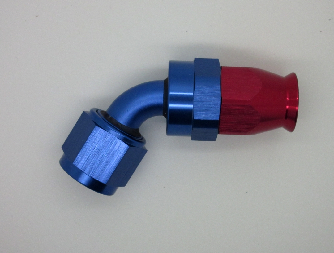 JIC Anschluss 60° Dash 08 JIC  3/4-16   für PTFE Schlauch Serie 600