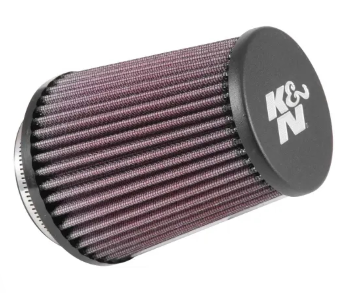 K&N Universalluftfilter, 76mm Flansch  Konische Rundform, 114x89mm 133lg