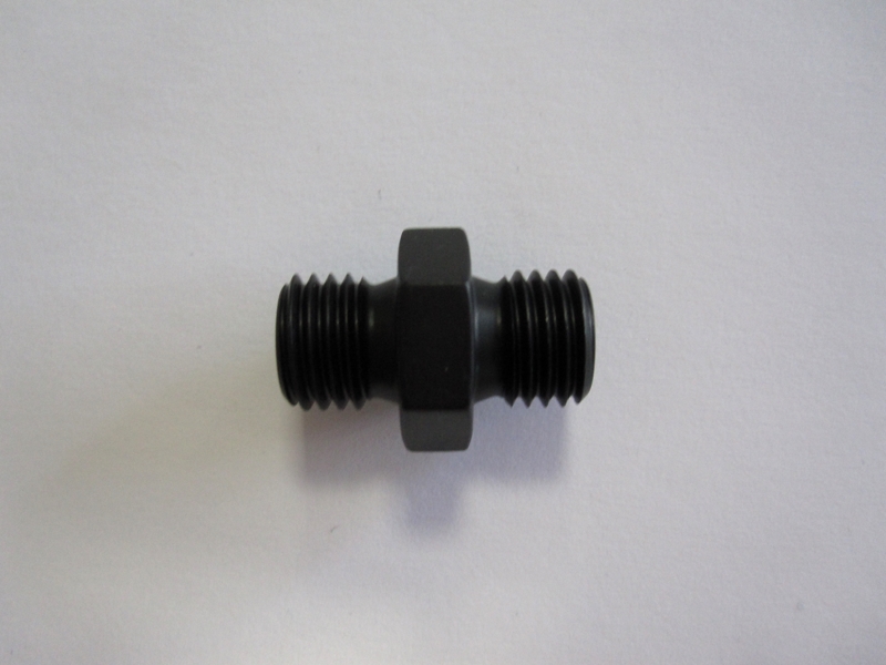 Aluadapter DIN- DIN  M12x1,5  / M12x1,5