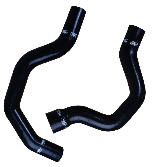 Samco Jeep Cherokee CRD UK/European Models 01-04   2-teiliges Ladeluftsystem schwarz