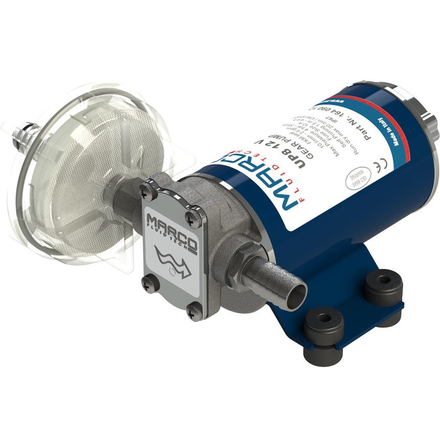 MA Zahnradpumpe 10l/m für Dauerbelastung  für niedrigviskose (dünnflüssige) Schmiermittel.