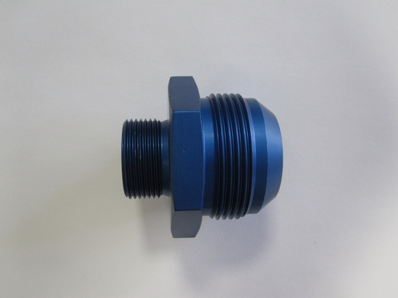Aluadapter JIC/DIN 20AN, Dash 20  (1-5/8 - 12 UNF) / M26x1,5