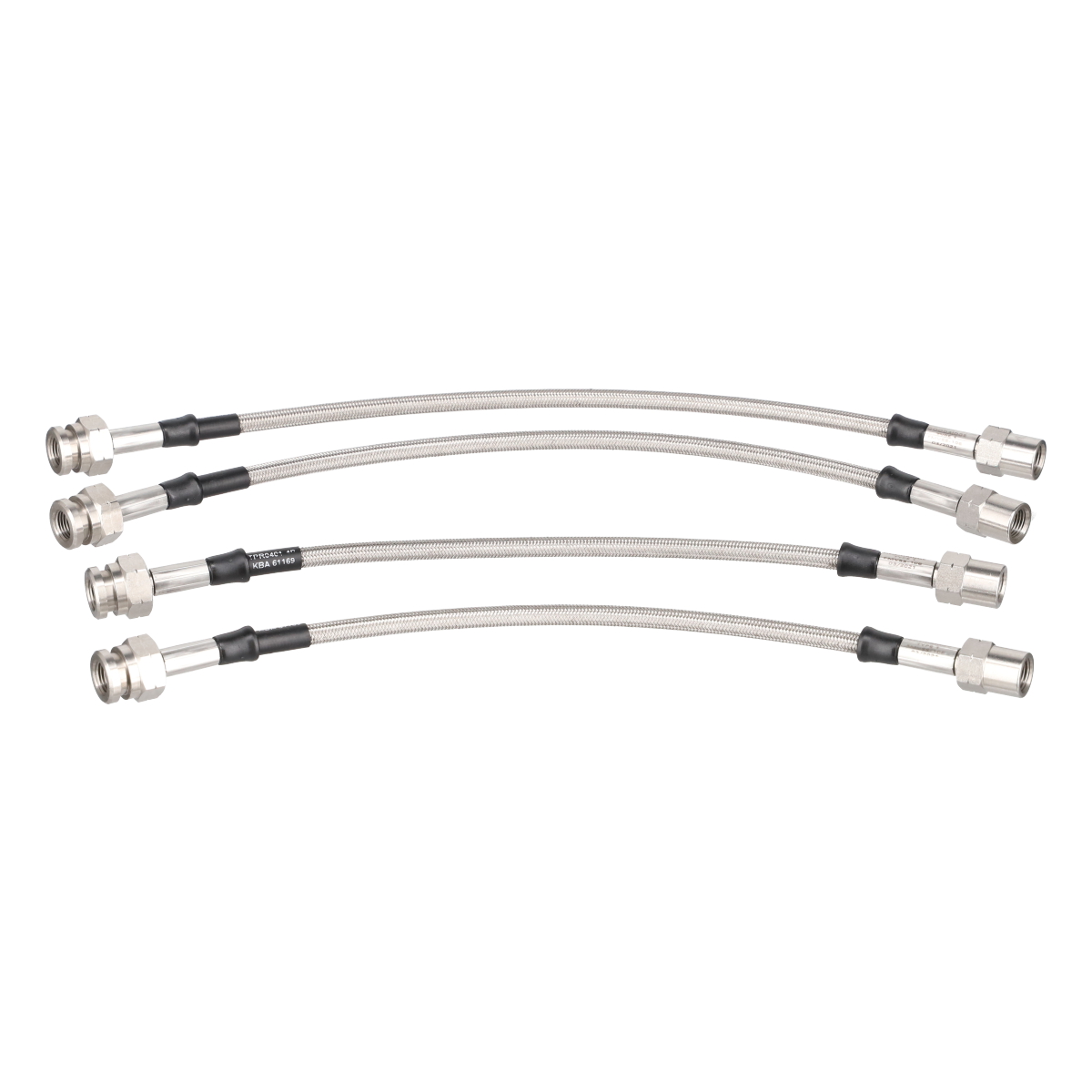 Goodridge Bremsschlauchsatz Porsche 911  2.0-3.3I´66-´89+Turbo3.3l (930G)-´89 mitABE