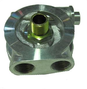 Mocal Ölkühler-Adapterplatte M 20x1,5 mit Thermostat