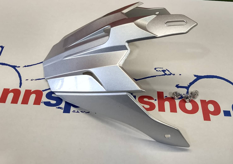 Ersatzschirm Beltenick Offroad FIA Helm silber  mit Montagematerial
