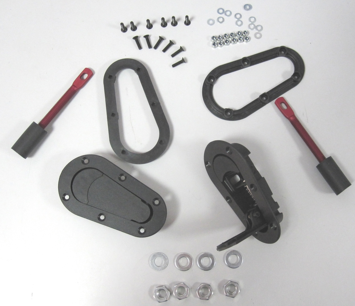 Haubenhalter Aerocatch Aufbau nicht abschließbar