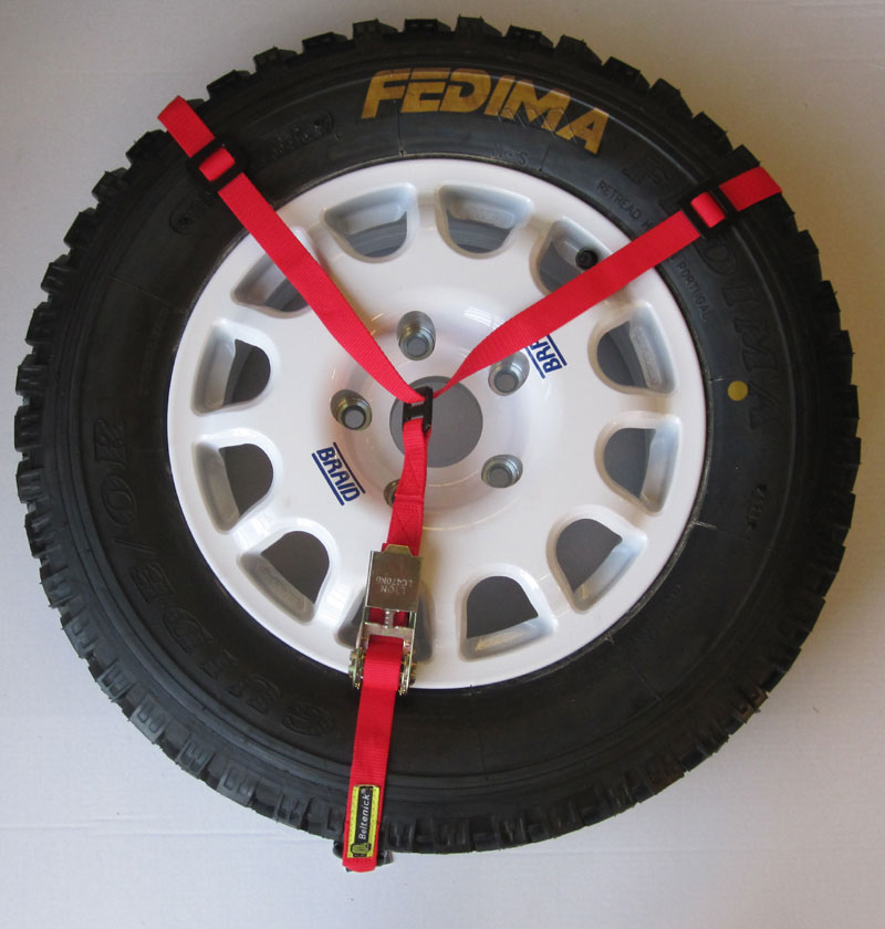 Reserveradhalter Rallye