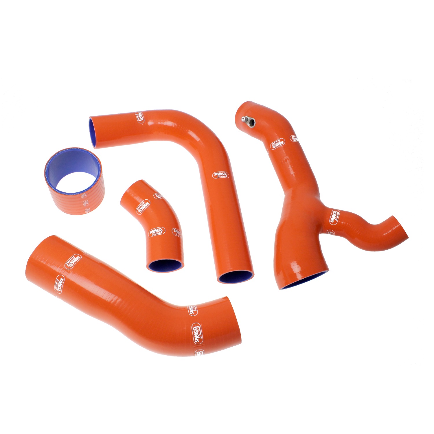 Samco Ford ST 2.5ltr Turbocharged Duratec 06-   5-teiliges Ladeluftsystem rot