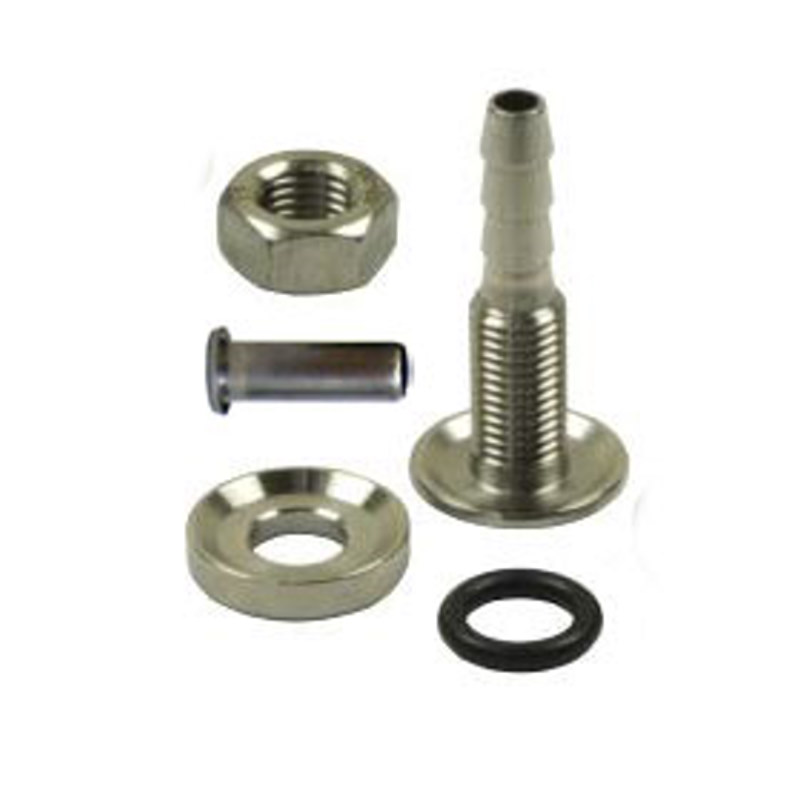Schlauchabgang mit Stutzen  Schlauchabgang: 8mm - 25mm