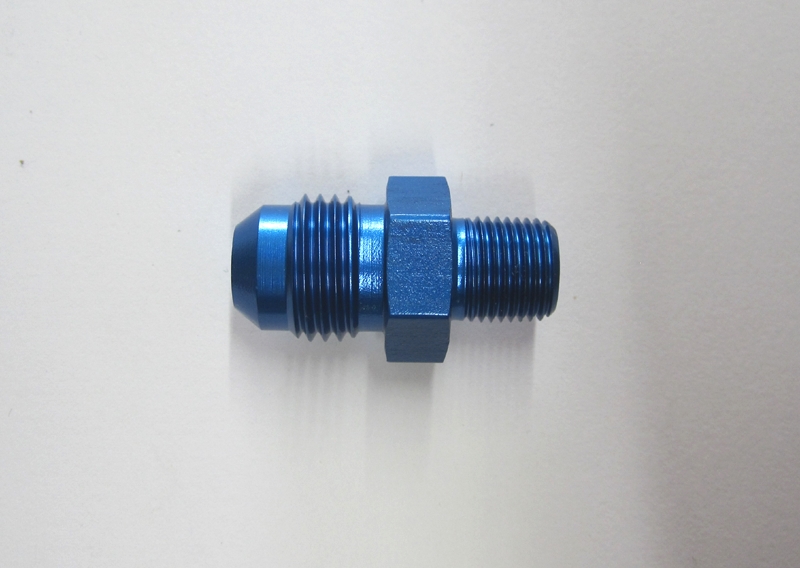 Adapter JIC/NPTF  06AN, Dash06 - 1/8x27NPT