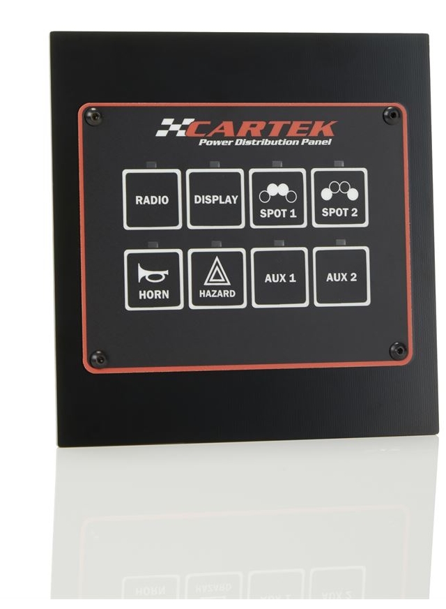 Cartek Power Distribution Panel  Stromkreisverteiler-Panel 8 Kanäle
