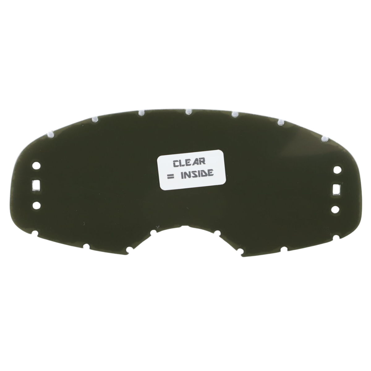 Ersatzscheibe RNR für Platinum XXL WVS Brillen v.1  smoke non stick coated LSR66S