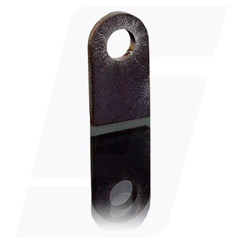 Metallanker, Lochblech, schmale Metallkomponente, Befestigungselement, Schraub-/Nagelhalterung