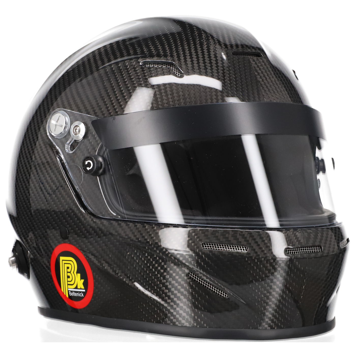 Beltenick Full Face Carbon Integralhelm FIA 8859-2015 mit HANS-Clips