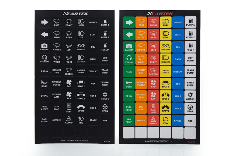 Cartek Power Distribution Panel  Stromkreisverteiler-Panel 16 Kanäle