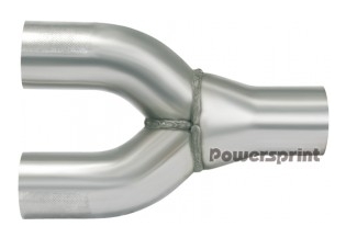 Powersprint Y-Rohrverlauf  Ø 70mm auf 50mm