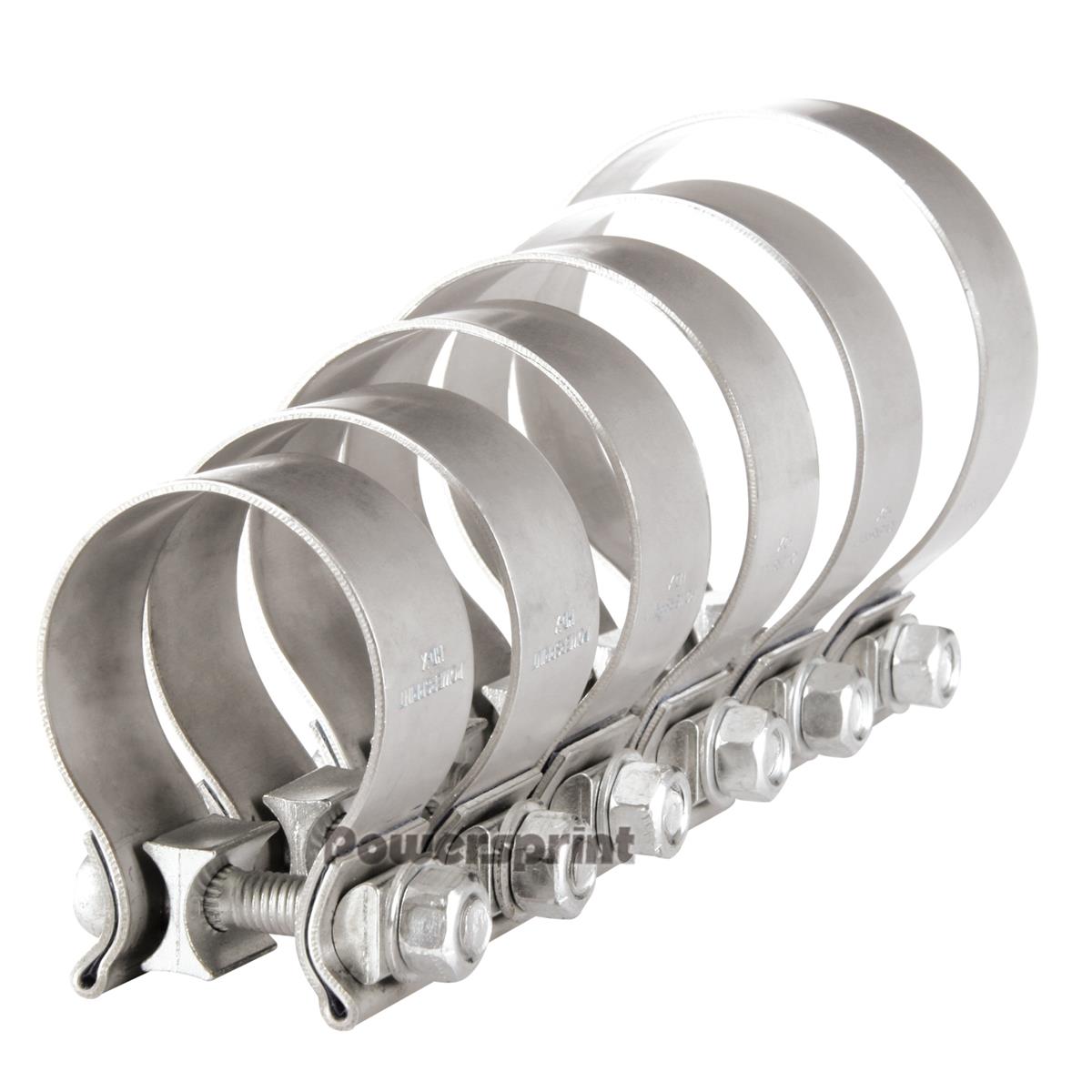 Powersprint HD-X Edelstahl Spezial-Bandschelle Ø 60 mm - 68 mm