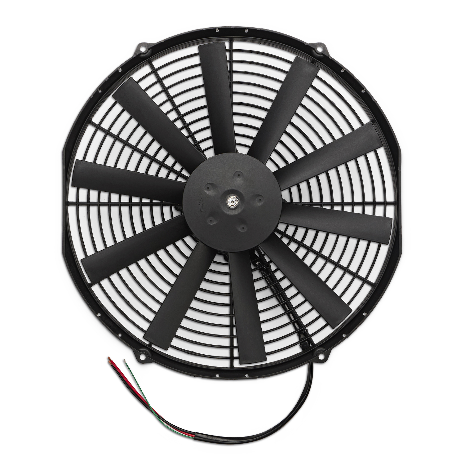 12V Elektrischer Lüfter 375mm (14") Proform Brushless  bürstenlos 4920m³/h saugend D384-D374 T=76