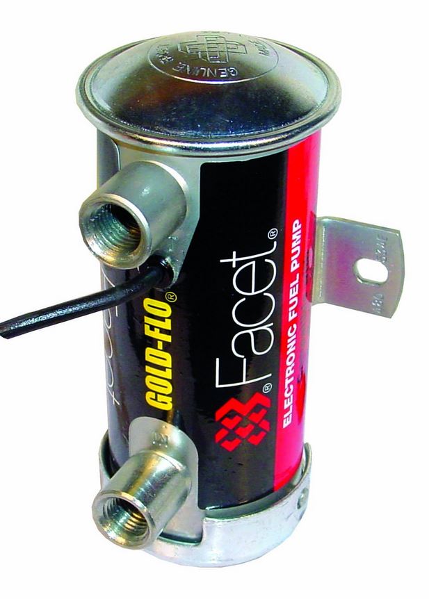 Facet Red Top Competition Kraftstoffpumpe elekrisch Vergaser  0,50 bar 170 ltr./h